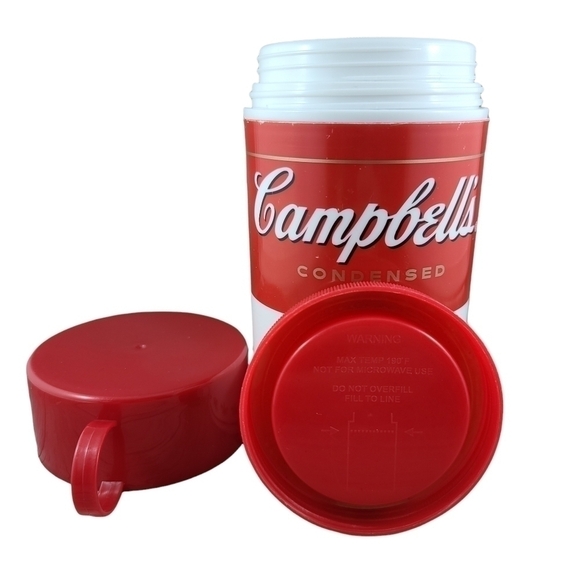 Campbell’s Soup Can-Tainer Insulated Hot Food Thermos Container 2010 - Picture 11 of 11